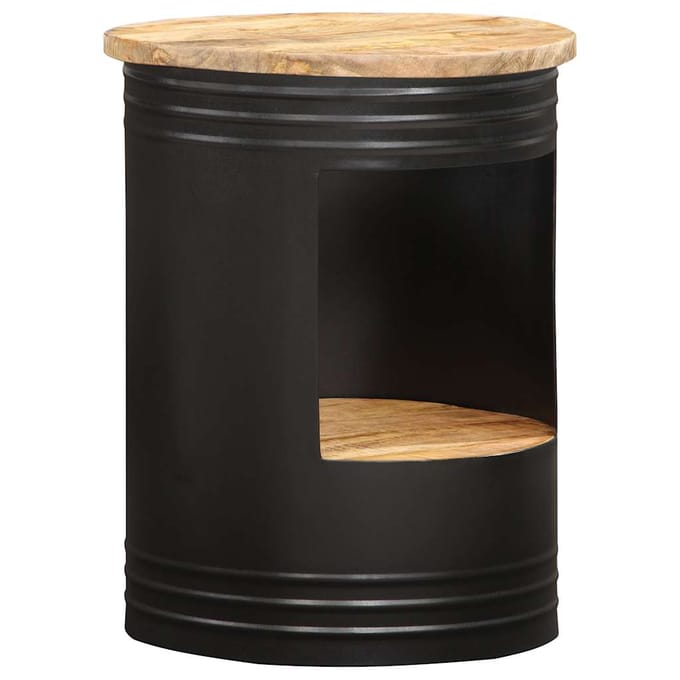 vidaXL - Salontafel - 43x55 - cm - massief - mangohout