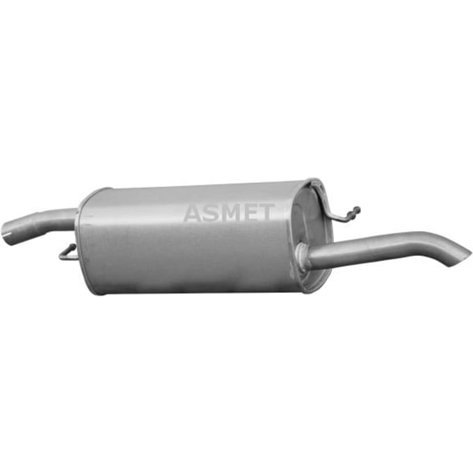 Geluiddemper achter ASMET 07.206