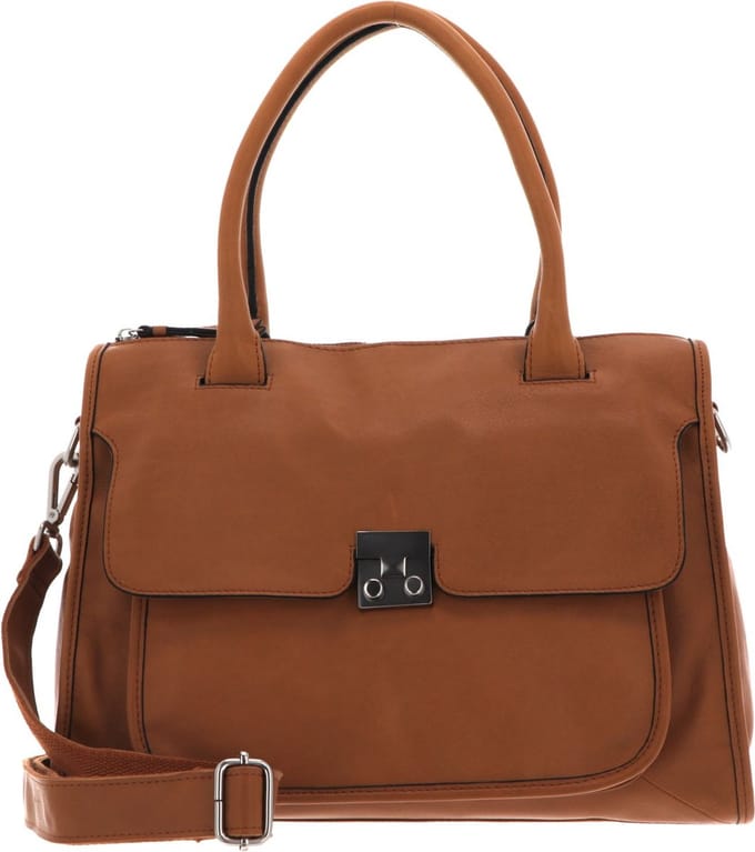 FREDsBRUDER Leren Schoudertas Handtas Treasure Handbag Cinnamon Bruine