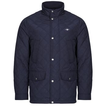 Gant Jas Quilted Windcheater Navy - Maat M - Heren - Tussenjas