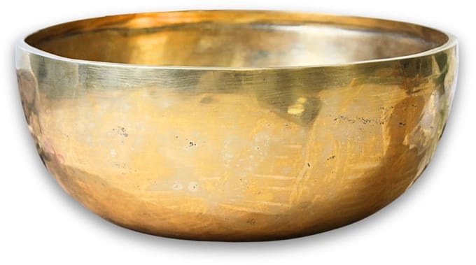 Klankschaal glad 25 cm