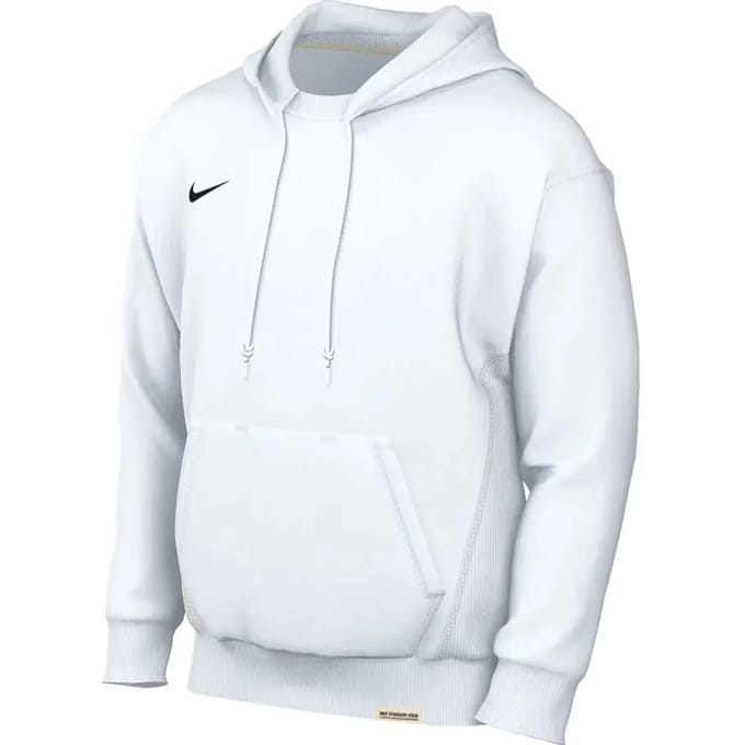 Nike Dri FIT Standard Issue Pull Over Hoodie Heren Wit - Maat M