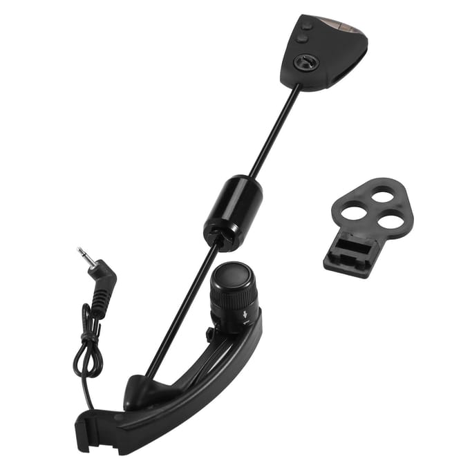 Lixada Fishing Swinger Set Karpervissen Beetmelder Swinger Digitaal Visalarm LED Bite Swinger Set black