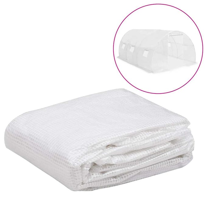 vidaXL - Kashoes - vervangend - (13,5 - m²) - 3x4,5x2 - m - transparant