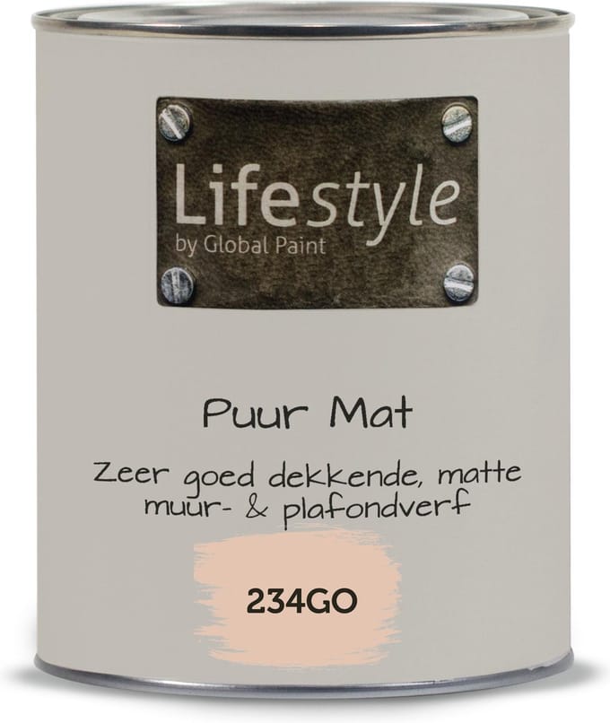 Lifestyle Puur Mat - Muurverf - 234GO - 1 liter