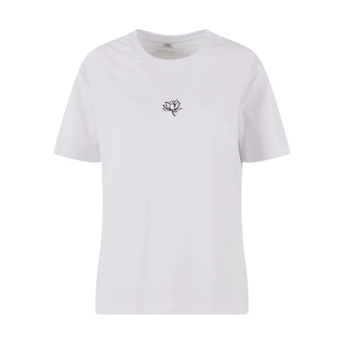 Dames-T-shirt Miss Tee Lotus EMB