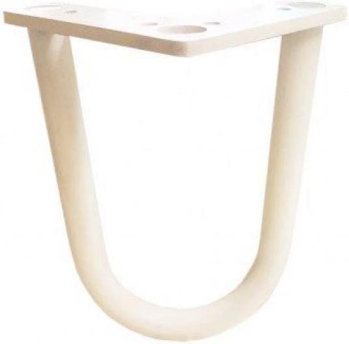 Witte hairpin tafelpoot 15 cm
