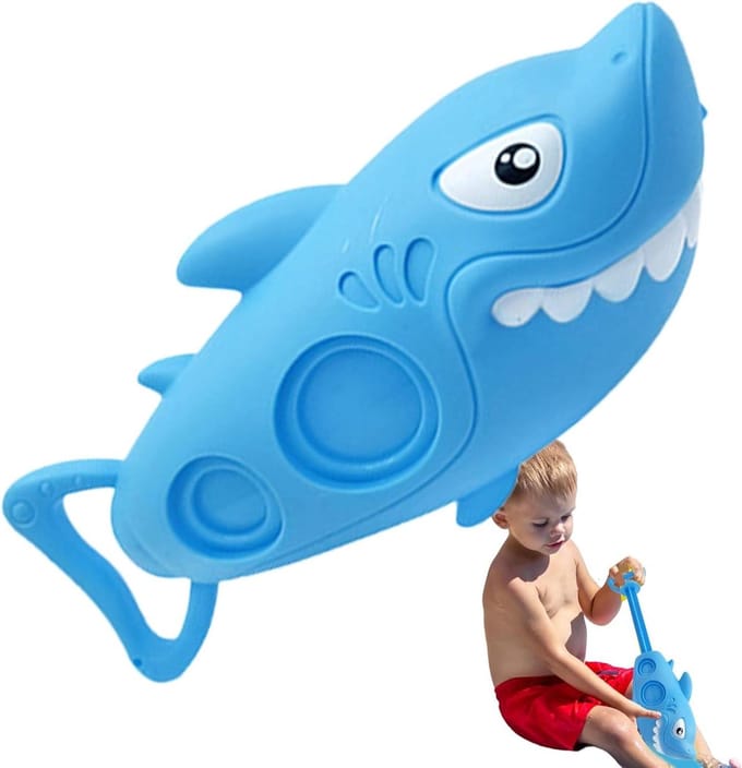 Waterspuiter - Waterpistool - Buiten spelen - Zeedier ontwerp - 30 cm - Walvis