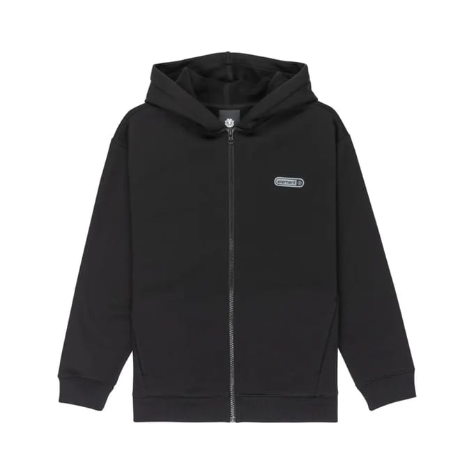 Element Capsule Rain Sweatshirt Met Rits Zwart 16 Years Jongen