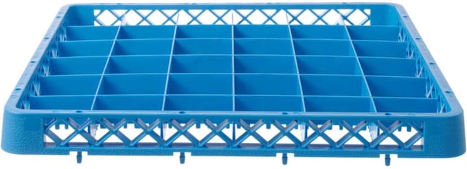 HENDI Vaatwaskorf verhoger – 36 vakken – 73x73 mm – 500x500x45 mm – Polypropyleen