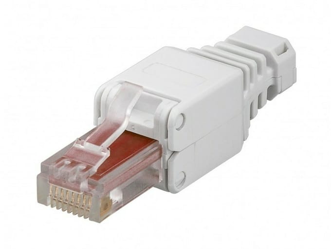 DANICOM UTP CAT5e Toolless RJ45 Connector - voor soepele en stugge kern
