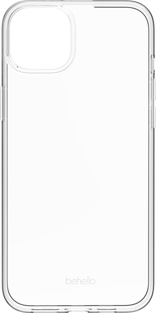 BeHello iPhone 15 Thin gel case transparant