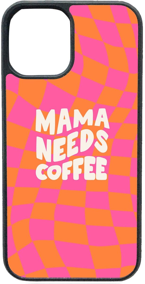 Telefoonhoesje - MAMA NEEDS COFFEE - Iphone 16 Plus