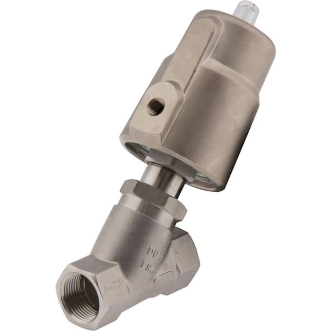 G2'' PTFE 4bar NC Pneu Vrijstroomafsluiter RVS/Ms AL2 - AL2A-SPP-200-B-4