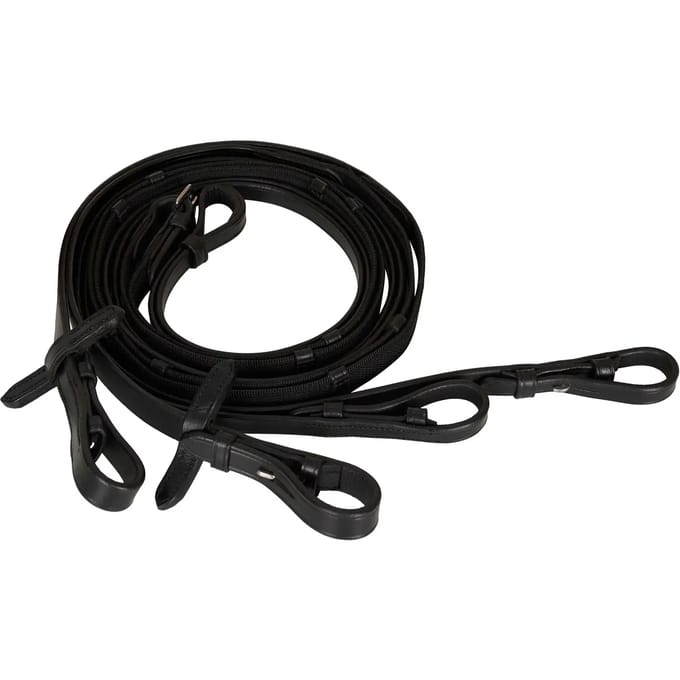 Dubbele paardenteugels met antislip handvat Imperial Riding