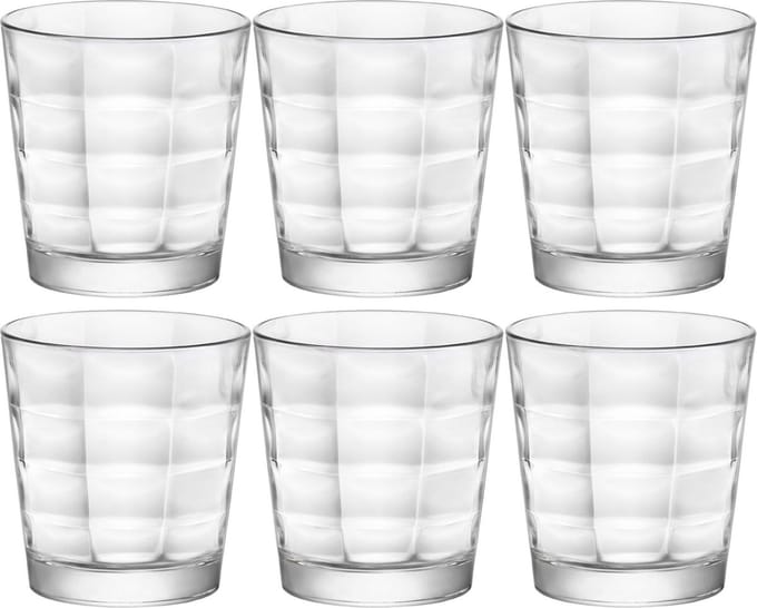 Bormioli Rocco Drinkglazen - 6x stuks - transparant - 240 ml - waterglazen