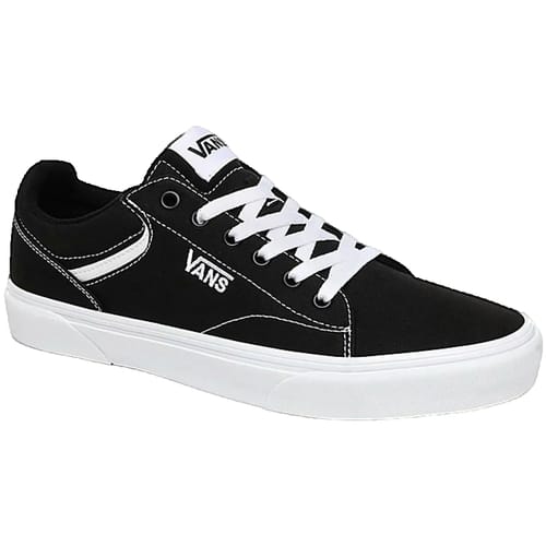 Vans Seldan Heren Sneakers - (Canvas) Black/White