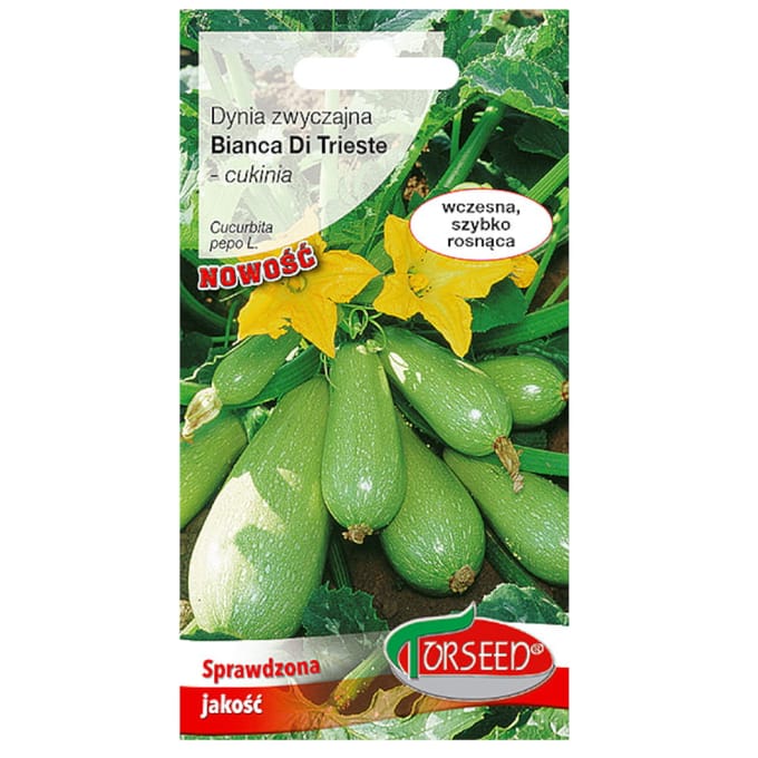 Pompoen Courgette Bianca Di Trieste verse groentezaden PREMIUM 2g