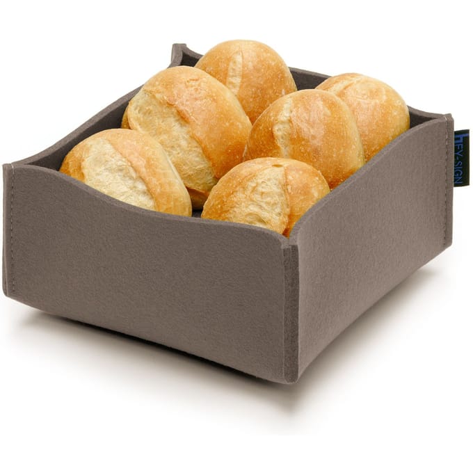 Hey-Sign Broodmand met inlegbodem - taupe