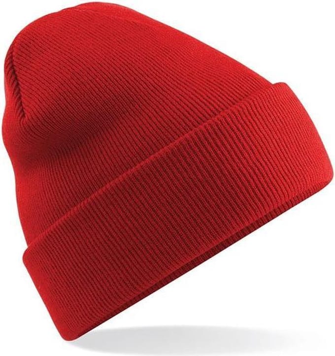 Muts Original Cuffed Bright Red