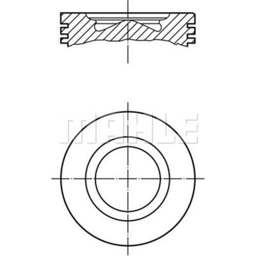 Zuiger MAHLE 007 PI 00102 000