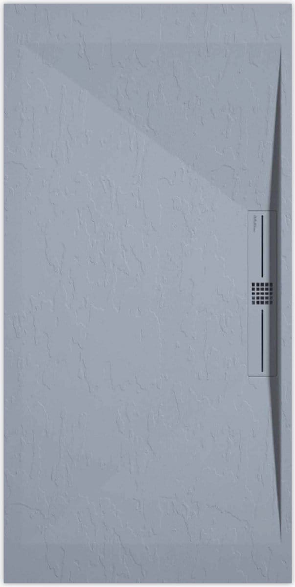 Sanifun douchebak Stone Side Gray Slate 1000 x 800 P