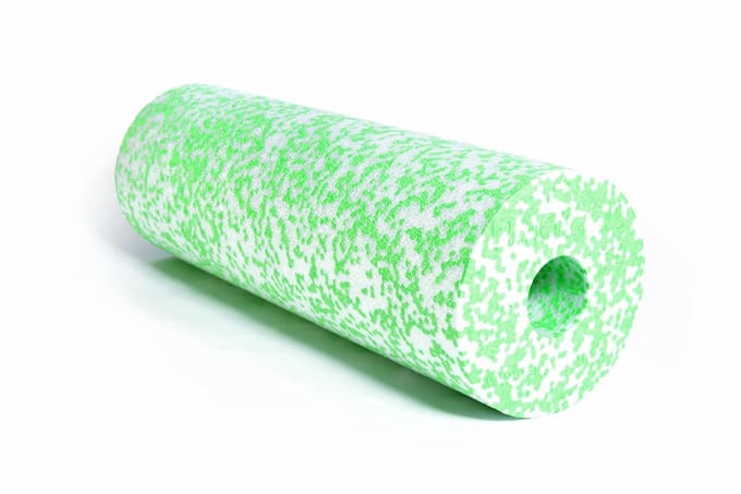 Blackroll MED 45 Foam roller zacht - 45 cm extra lang - Voor beginners en ouderen - Groen/Wit