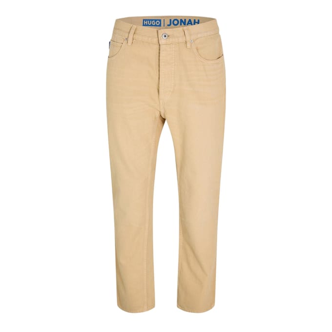 Boss Heren Jonah Denim Slim-fit Jeans (Medium Beige)