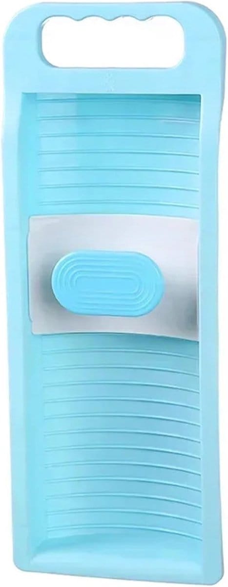 Draagbaar Wasbord - Reis Wasbord - Ondergoed Wassen - Antislip Basis - Compact Formaat - Lichtblauw