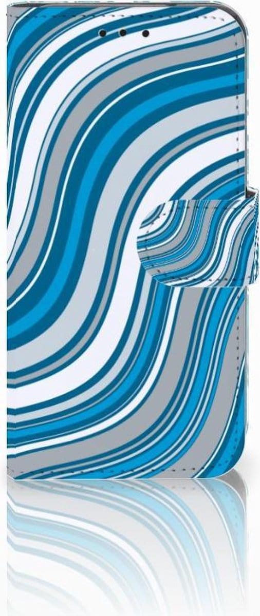 Samsung Galaxy S10e Telefoon Hoesje Waves Blue