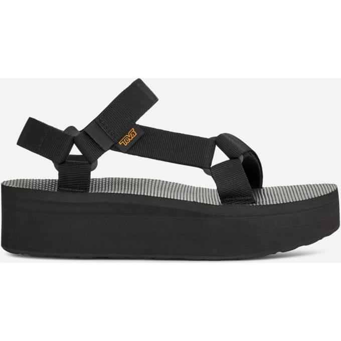 Teva Flatform Universal Sandalen in Black voor Dames, Maat 37