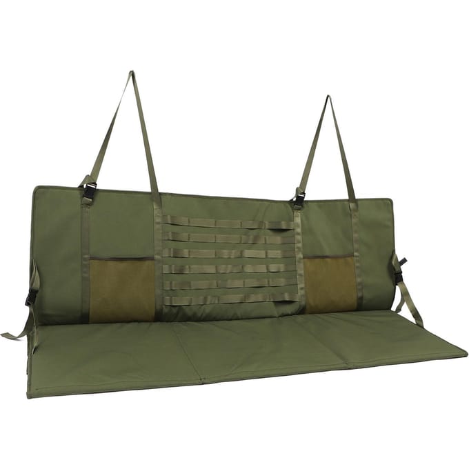 Matelas d'Extension de Siège Arrière de Voiture pour Voyage Non Gonflable Pliable Accessoires de Camping Vert OD gray