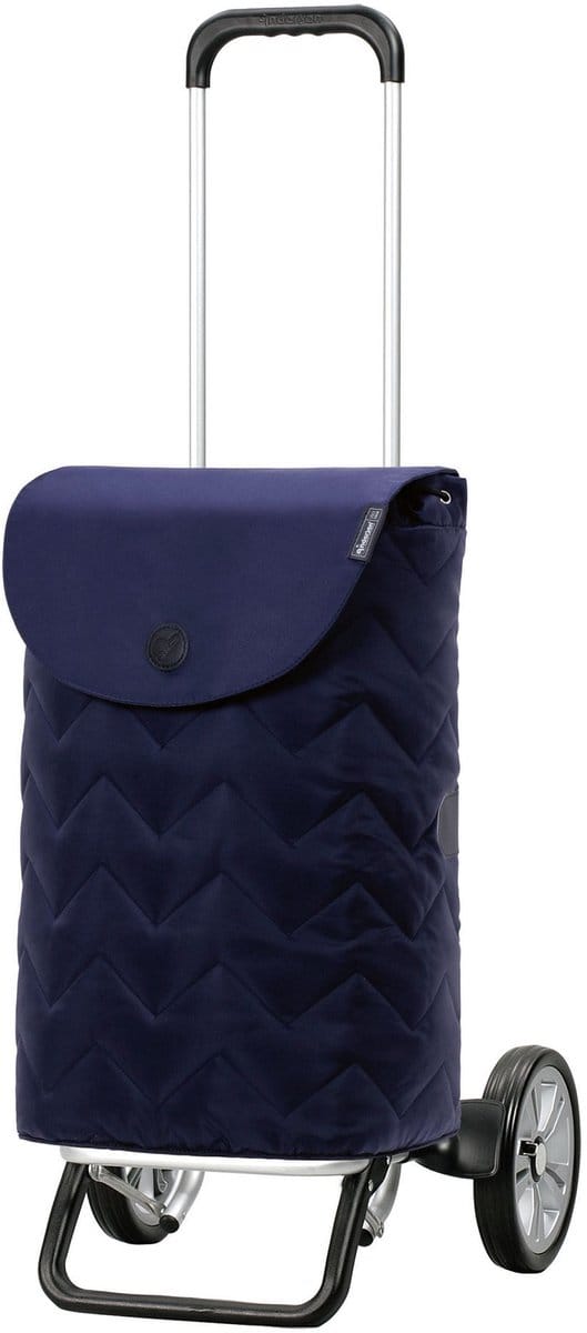 Andersen Shopper Alu Star Shopper Hilma Winkelwagen 59 cm - 45 L - blau
