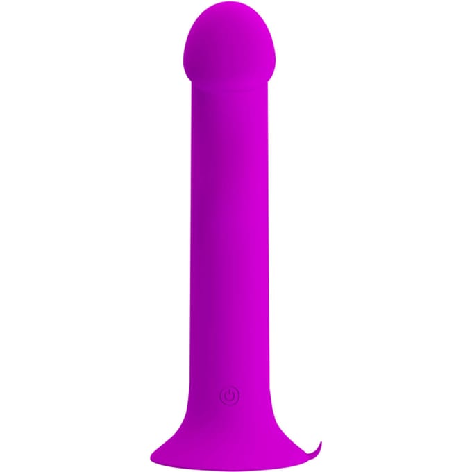 Pretty Love - Murray - Vibrerende Dildo - 19 cm - Dieproze - USB Oplaadbaar - Siliconen