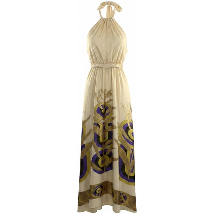 Nema N237 Jurken Beige 15107 N237