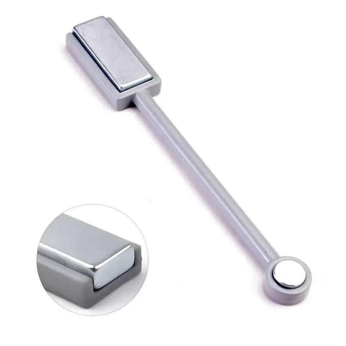 Bâton magnétique multifonction à double extrémité pour nail art œil de chat, pour vernis gel, outil de manucure en gel œil de chat 1pc white
