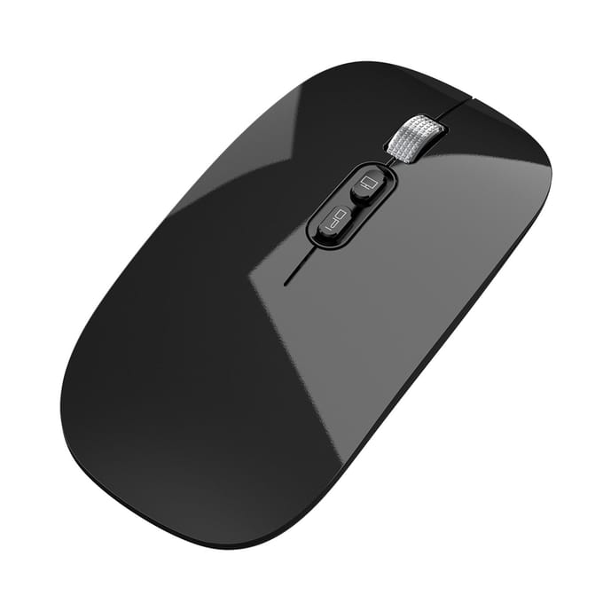 M103 2.4G+BT5.1 Draadloze Dual-mode Muis Ergonomische Kantoormuizen 3-standen Instelbare DPI Ingebouwd grijs