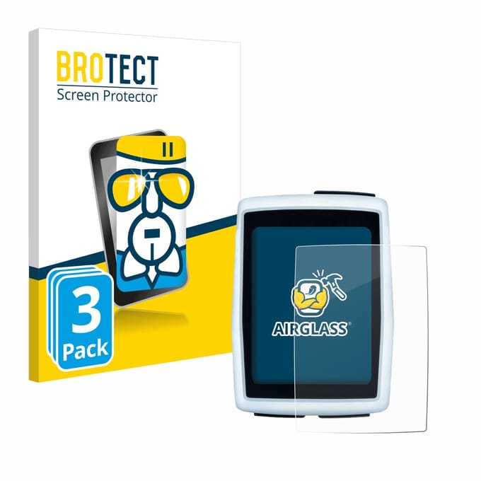 Screenprotector 3 Stuks voor Sigma BC 12.0 WL Beschermglas transparant