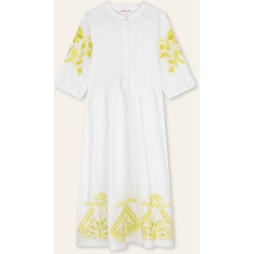 Oilily Diyani Jurk- maat34 Bright Wit