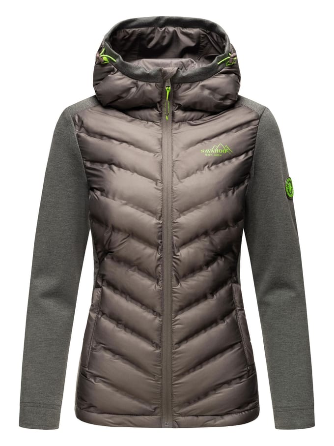 Navahoo Dames Gewatteerde Jas Nimm mich mit – Getailleerd, Stijlvol & Comfortabel met Capuchon