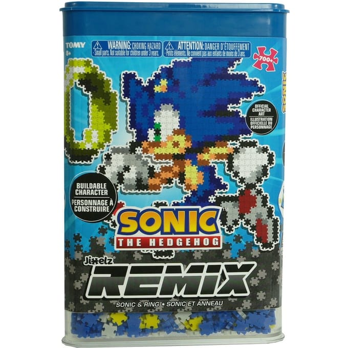 Jixelz Remix Sonic the Hedgehog Sonic & Coin 750pc Set