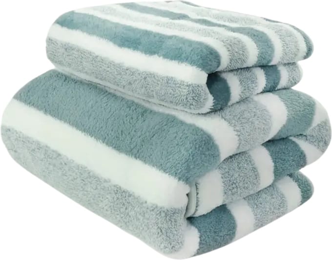 Livano Handdoeken Set - Hotelkwaliteit - Handdoek - Towel - Groen - 2 Stuks
