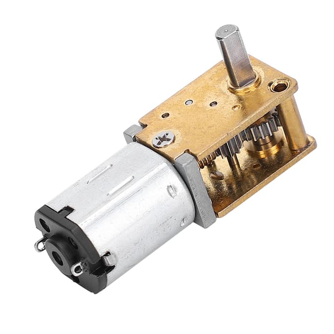 Mini Tandwielmotor Micro Wormwielverkleiner Borstel DC Motoren Elektronische Apparaten 1218GEN20 Type 4