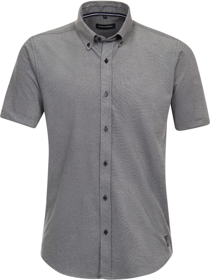 Casa Moda Casual Poloshirt Korte Mouw 944254800-105 Blauw - M