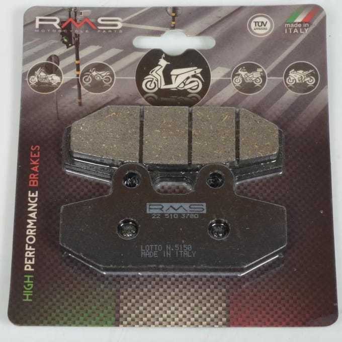 Plaquette de frein RMS pour Auto Neuf