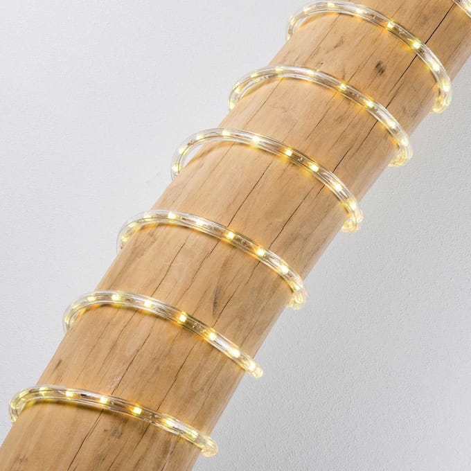 Ronde lichtslang 13 mm | 100 meter met 3000 LEDs | 2700K