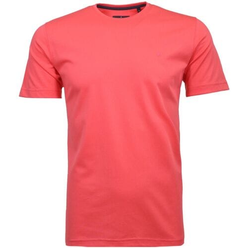 Ragman T-Shirt Softknit Round Neck Bright Pink / male