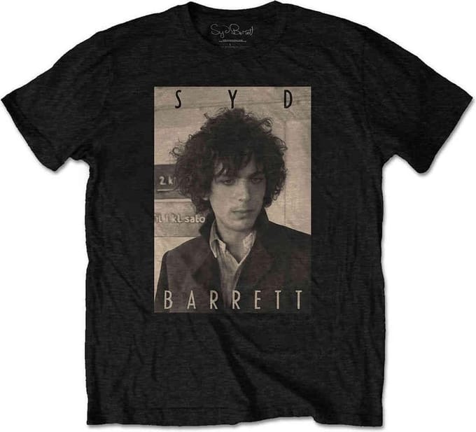Syd Barrett - Sepia Heren T-shirt - M - Zwart