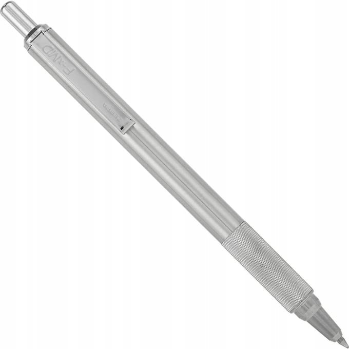 Zebra F-xMD Balpen 0.7mm Blauw - Roestvrij Staal