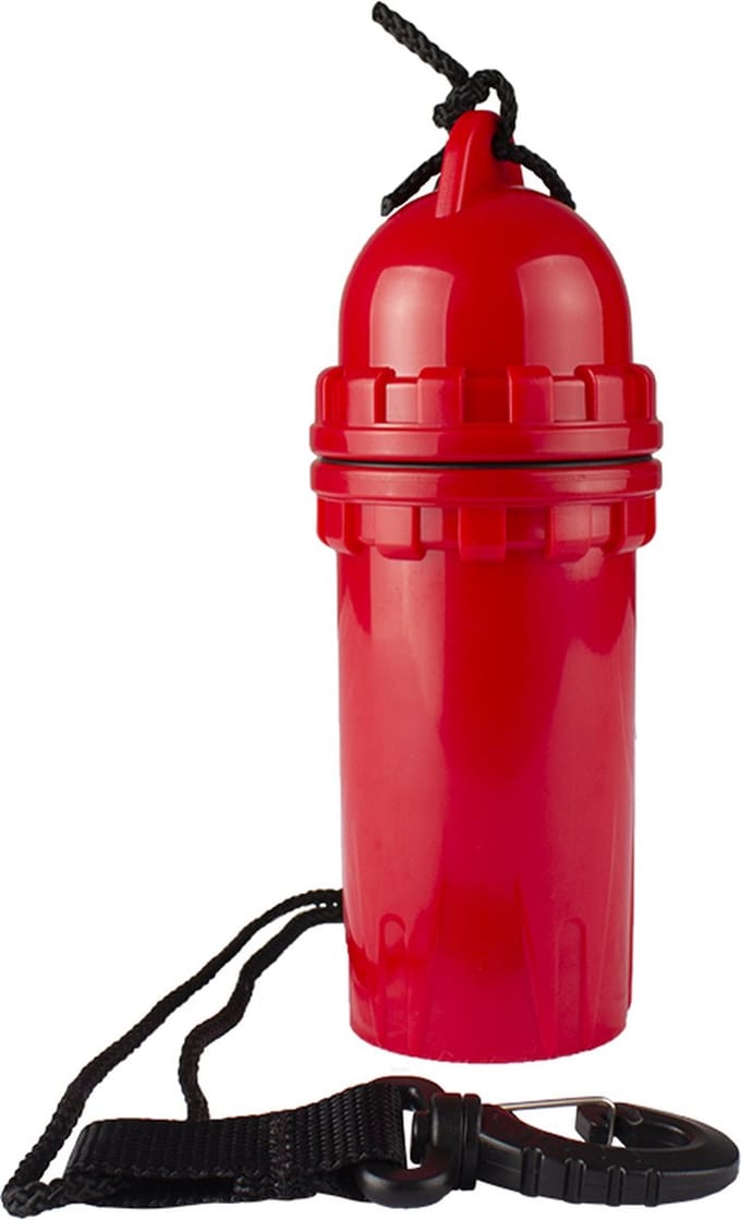 Waterdichte koker | Procean | 18 x 5.5 cm | rood